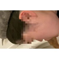 【ドアップで堪能！】ドーナツを沢山吐きました。音声あり。