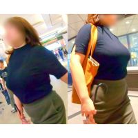 No.260ユサユサと爆乳を跳ねまわしてお急ぎ中のムッチリOLさんに突撃取材