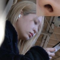 超絶美ギャルの鼻の穴、鼻毛を堪能しました 