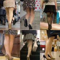 Hosed legs of a lady in Japan - 11
