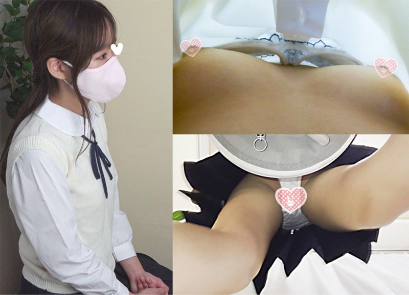 【学校検診】坂道系現る！ルックス最高レベルの学生服のナカ・・・！【着替えアリ】