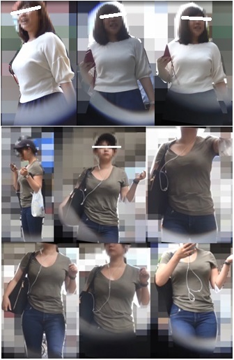 【街撮り動画Part204】可愛いお姉さん2人の巨乳揺れ gallery photo 1