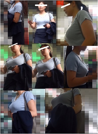 【街撮り動画Part133】きれいなお姉さんの美巨乳揺れ gallery photo 1