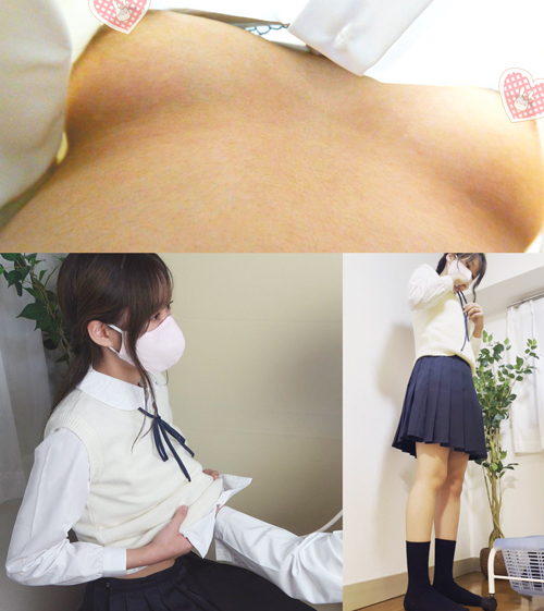 【学校検診】坂道系現る！ルックス最高レベルの制服のナカ・・・！【着替えアリ】 gallery photo 1