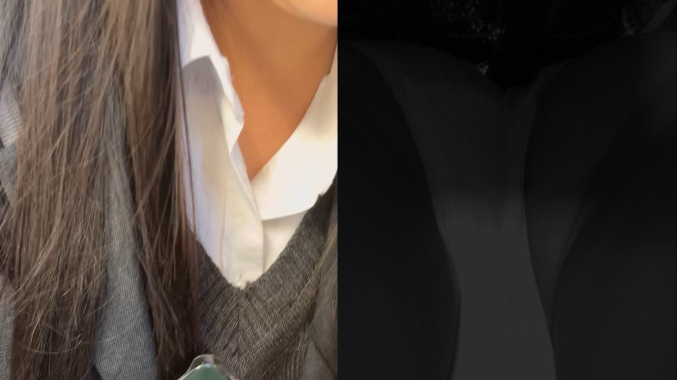 Gcolle 素人プレイ日記２５２TRAIN目★胸元チラ見せ黒髪女子の生態 chikan253.mp4 994027