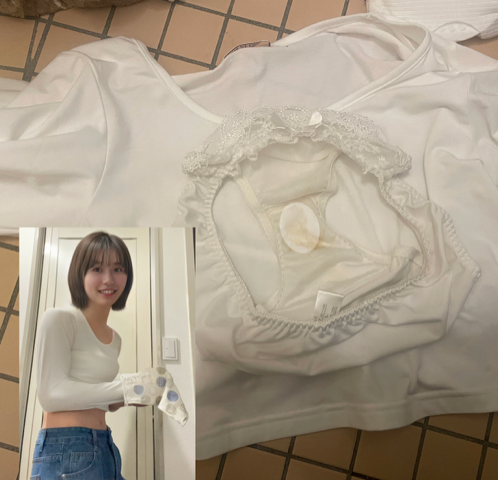 同僚OL(25)のとれたてオリモノ