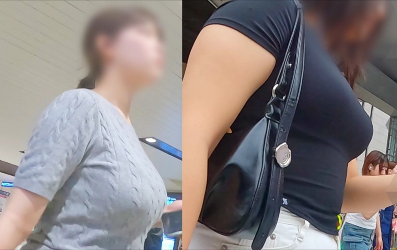 Gcolle No.84【巨乳2名セット】おっぱいラインの盛り上がりから目が離せない２名に密着取材 84.mp4 990535