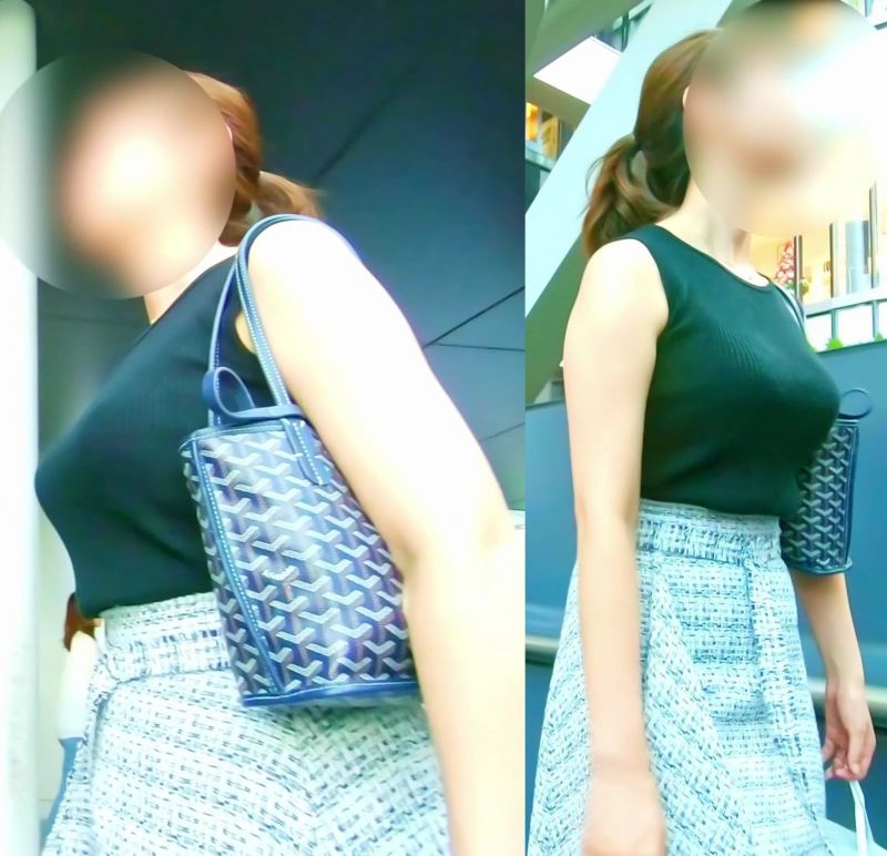 Gcolle No.209巨乳のプルプル揺れとふくらみをノースリーブシャツからお届けするお姉さん 984441