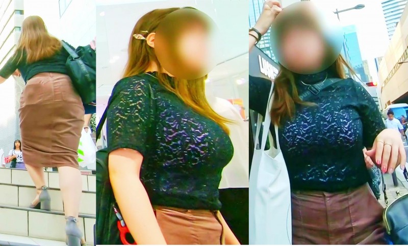 Gcolle No.210爆乳ではち切れ寸前の乳揺れと緊迫感で思わず「ゴクリ」乳好きをもれなく挑発するお姉さん 984290