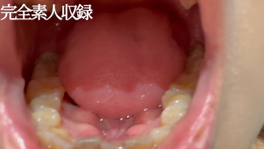 【素人・口腔フェチ】ミニマムGカップ身長１４３cmの１８歳を余す所なく撮影しました。 