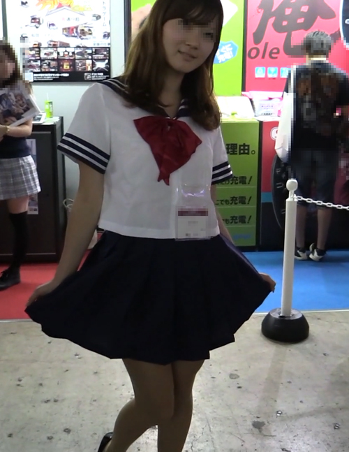 2013東京ゲームショウ・キャンギャルの美脚・フェチ動画（フルHD画質）vol.136 gallery photo 2