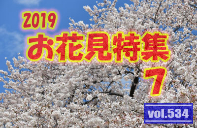 vol.534：2019年 お花見特集 第７弾