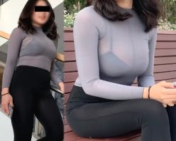 Gcolle PPV 876190 【高画質】揺れる！透けブラ巨乳