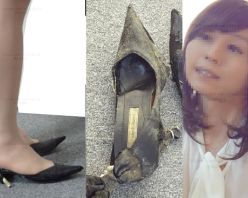 Gcolle PPV 539467 マミちゃんのザーメンハイヒール21　スリッパ状態となった黒ヒール