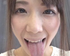 Gcolle PPV 593701 【唾ベロ観察】加藤あやのの長舌責めを完全主観で堪能し、レンズ2㎝接写観察、唾吐き　SD画質