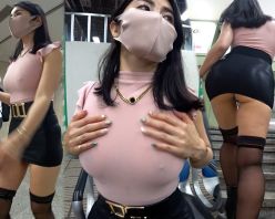 Gcolle PPV 976972 【マスク顔出し】【特典付き】極上のエチエチBODY♪ノーブラ透け乳首とエグい食い込みTバック尻で挑発するド変態美女!!