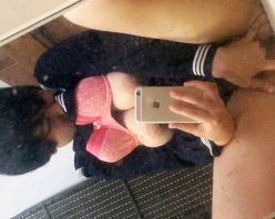 Gcolle PPV 734274 素人巨乳ちゃんの鏡自撮り制服オナニー