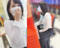 Gcolle PPV 803467 【パチ負け女】【交渉チカン】新宿区T店／蒼◎ミドルで粘ってたモデル級ロングスカート美脚　※ナマナカ成功
