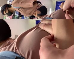 Gcolle PPV 803028 【おっぱい痴漢】稀に見る何をやっても許してくれそうなホンワカ可愛いコの腕掴んで巨乳を揉みまくりww