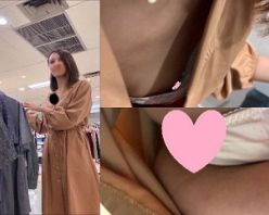 Gcolle PPV 763795 店員チラ☆トップモデル級の可愛い店員さんの可愛い両乳首をドアップで撮影！！wそしてほぼTバック状態のパンティ撮影までw
