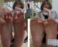 Gcolle PPV 976552 ハーフ系美女24.5cm激弱足裏くすぐり足くらべ！5分28秒