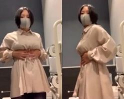 Gcolle PPV 962203 ビクつき具合が格別豊乳彼女が足音が響く中で片足立ち昇天