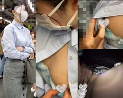 Gcolle PPV 805934 【乗車記録13】高身長なスタイル抜群美女にバイブでいたずら！マンコの中で動くバイブに悶絶…