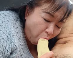 Gcolle PPV 972917 コンビニの婆さん、車内フェラでゴックン。