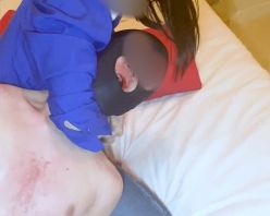 Gcolle PPV 886633 横アングル【ガチしばき】20歳の男の子に顔踏み足舐め最後は腹パン