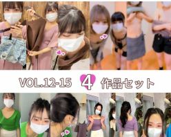 Gcolle PPV 914399 胸チラ12～15セット　アパレル店員、ライブ配信中のハプニング集！