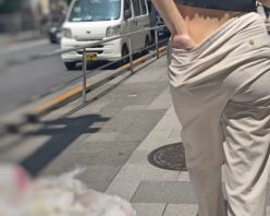 Gcolle PPV 856605 長身のエロボディ＋自慢のデカ尻に手を突っ込んで背後の男共を無差別に挑発！ 下品なパンツスーツOL編