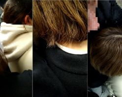 Gcolle PPV 937000 梟の痴〇報告045（朝の最強で女子大生のロングスカートを捲って生マン）