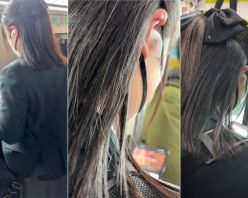 Gcolle PPV 961616 梟の痴〇報告097（朝の最強でリボンが可愛い制 服女子に生パン越しにマン食い）