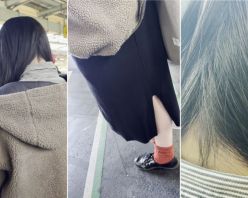 Gcolle PPV 977362 梟の痴〇報告109（朝の最強で最後尾に生足で乗るＯＫ女子大生に生マン）