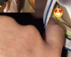 Gcolle PPV 978857 【完全オリジナル/乳首チラ】バレたら激ヤバ！会社の後輩の奥さんの寝込みを悪戯してみた