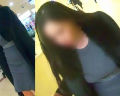 Gcolle PPV 992676 No.370コートの間で揺れる巨乳に思わず視線が釘付けお姉さんに密着取材でございます。