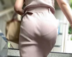 Gcolle PPV 987055 《とても透ける縁レースPライン！ムニュッと柔らかそうな肉尻の高級美人OL》