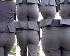 Gcolle PPV 415025 ピチピチパンツスーツ42_黒パンツ接写_前編/後編セット Gcolle PPV 415025 ピチピチパンツスーツ42_黒パンツ接写_前編/後編セット