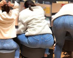 Gcolle PPV 730733 ピチピチジーンズヒップ157_ムチムチデニムで勢いよく突き出し尻！JDお姉さん♪