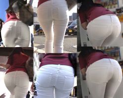 Gcolle PPV 596048 ピチピチピタパンヒップ159_極エロの白スキニーお姉さん♪_Part2